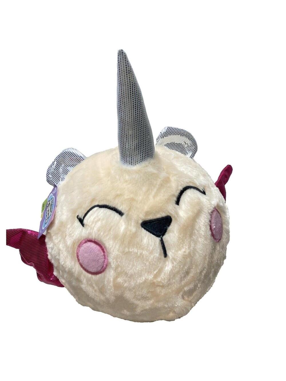 Kids Plush Ball Toy – Plush A-Roos Unicorn Fur Bounce Ball